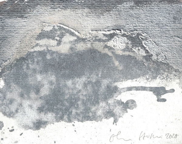 saudan 6 technique mixte sur papier, 2022, 20 x 24,6cm