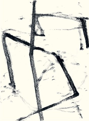 FelixSaFélix Studinka - Chestnut Journal p.50, fusain sur papier, 29,7 x 21 cmtudinka_ChestnutJournal_50_HIGH_CMYK_Pressebild