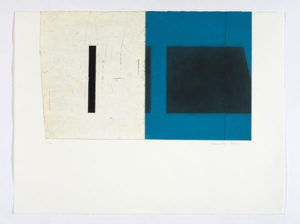 Gravure 1, aquatinte et pointe sèche, 57 x 76 cm