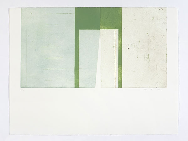 Gravure 3, aquatinte et pointe sèche, 57 x 76 cm