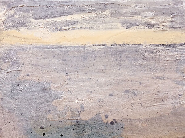 Ma vie est un roman, 2018, laque sur toile, 30 x 40 cm